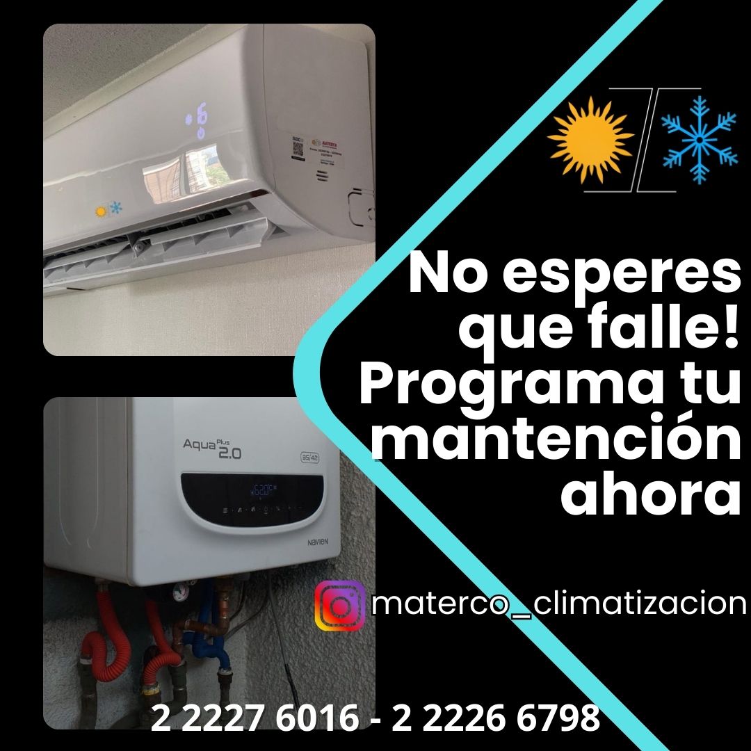 Mantenimiento preventivo de aire acondicionado y calefacción